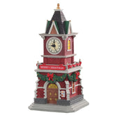 Lemax Sights and Sounds Lemax Tannenbaum Clock Tower B/O